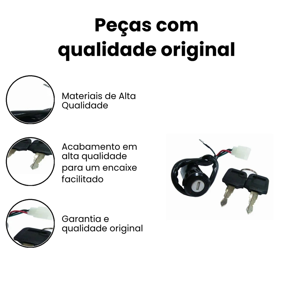 Chave Ignição Titan 125 ES 00/01 - CG - Imagem 3