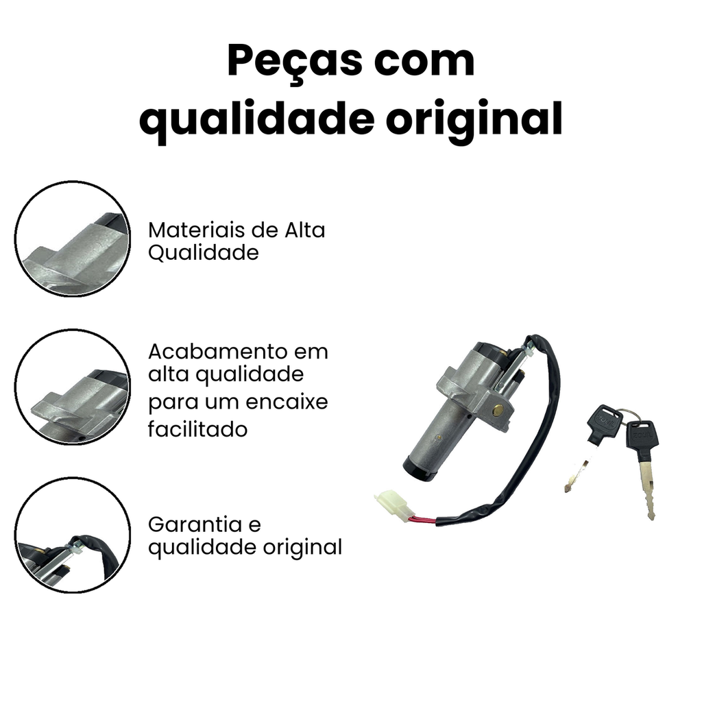 Chave Ignição Titan 150 04/08 CG - Imagem 3