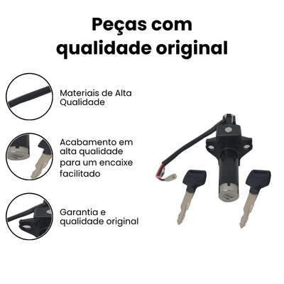 Chave Ignição Bros 150/CBX 250 Twister - NXR NXR - Imagem 3