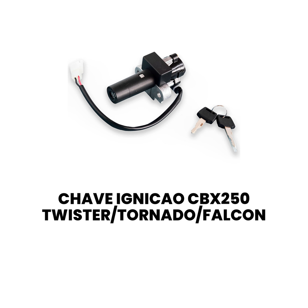 Chave Ignição CBX250 Twister/Tornado/Falcon - XR CBX - Imagem 2