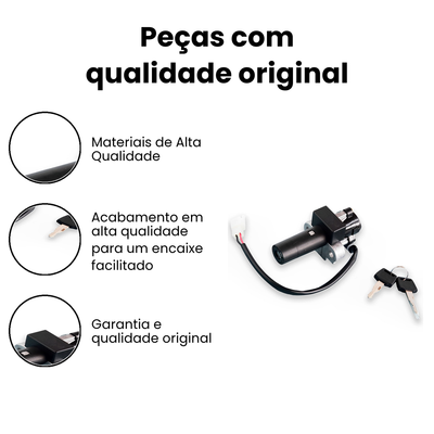 Chave Ignição CBX250 Twister/Tornado/Falcon - XR CBX - Imagem 3
