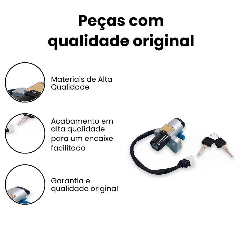Chave Ignição CG/Titan 150 ESD 14/15 - CG - Imagem 3