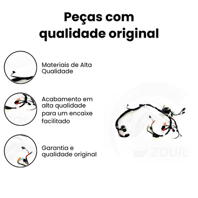 Chicote Fiação Principal CG 150 Fan ESDI 15 - Imagem 3