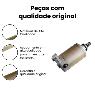 Motor de Partida Yes/Intruder 125 - EN - ZOUIL - Imagem 3