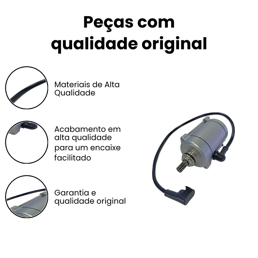 Motor de Partida Titan ES [00-04] - Gol CG - Imagem 3