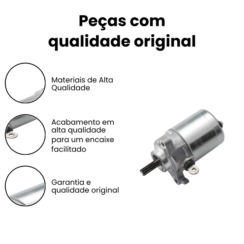 Motor Partida Crosser/Factor 150 Zouil - NMAX XTZ - Imagem 3