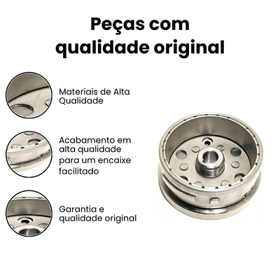 Volante Titan 150 KS 04/08 | CG NXR - Imagem 3