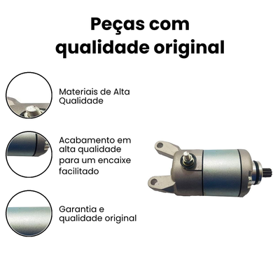 Motor Partida CG160 Fan ESDI/EX/Start - NXR CG - Imagem 3