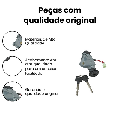 Chave Ignição Biz 110i/125i 15/24 - Imagem 3