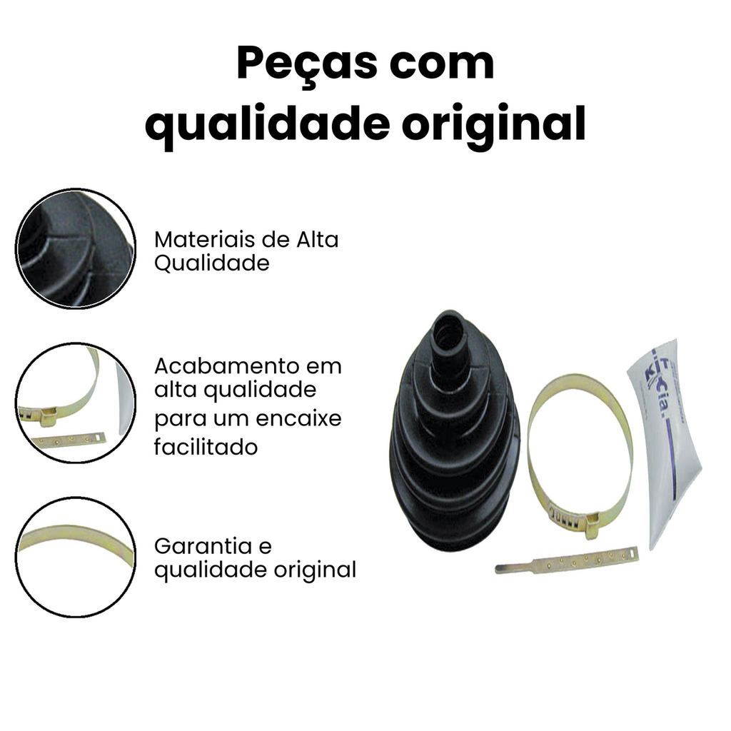 Coifa Homocinética KIT & CIA - Passat - Imagem 3
