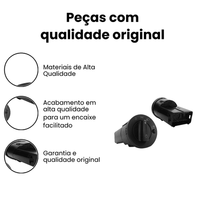 Chave de Luz 12V Farol WORKER - KOSTAL 4052350 - Imagem 3