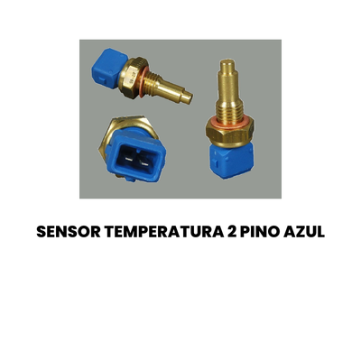 Sensor de Temperatura 2 Pinos Azul Tempra/Palio - Imagem 2