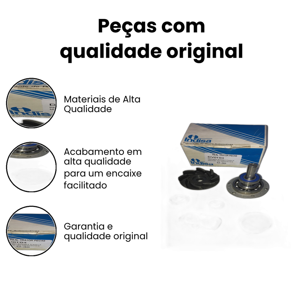 Reparo Bomba de Água INDISA LO 1214 - 406007 - Imagem 3