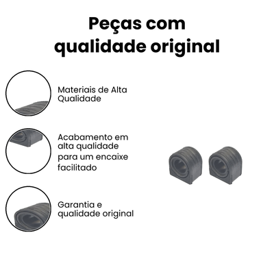 KIT BUCHAS DO ESTABILIZADOR - GOLF GOLF - Imagem 3