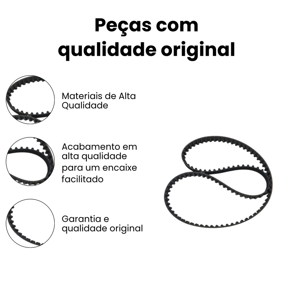 Correia Dentada Palio Weekend Uno Strada 2002-2022 - Imagem 3