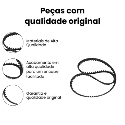 Correia Dentada Palio Weekend Uno Strada 2002-2022 - Imagem 3