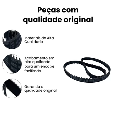 Correia Dentada Fiat 500 Abarth 595 Fiorino 2014-2022 - Imagem 3