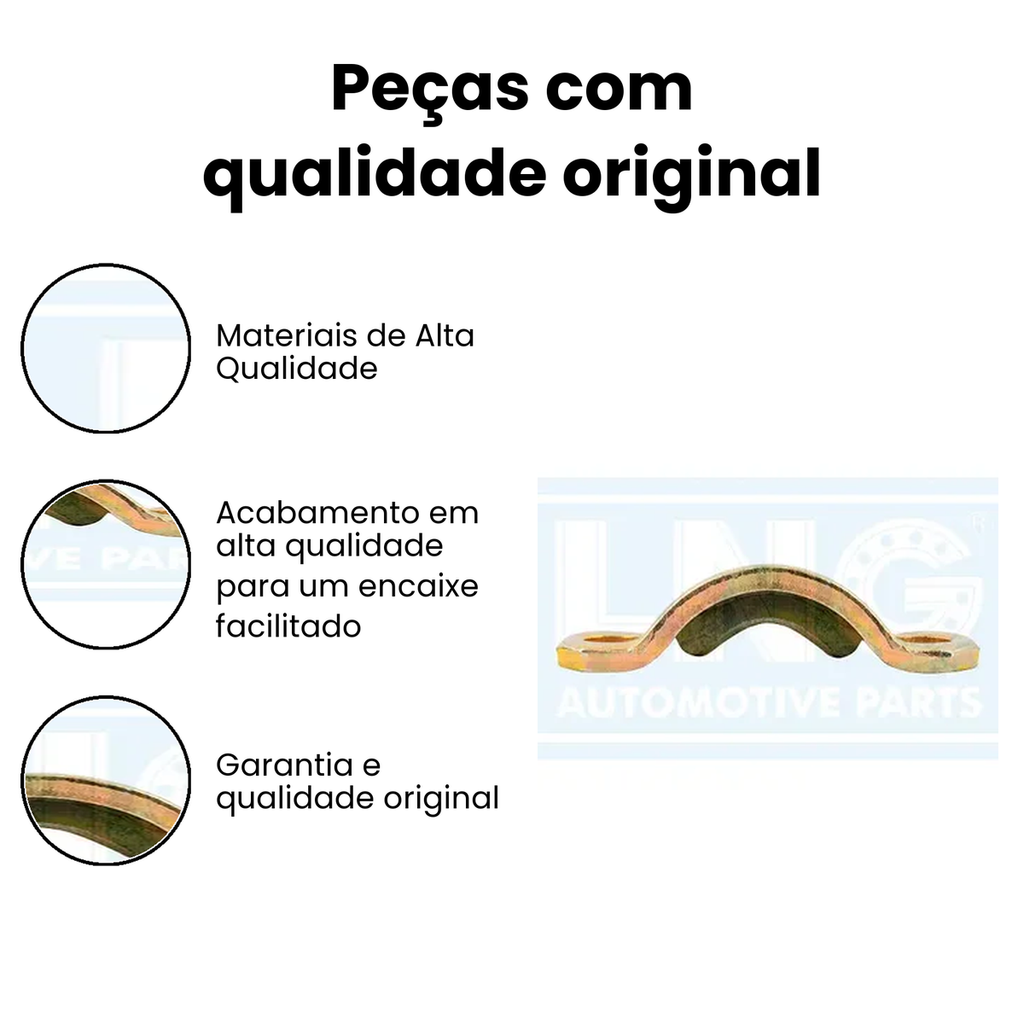 Abraçadeira c/aba para terminal do cardan - Worker 13000 - Imagem 3