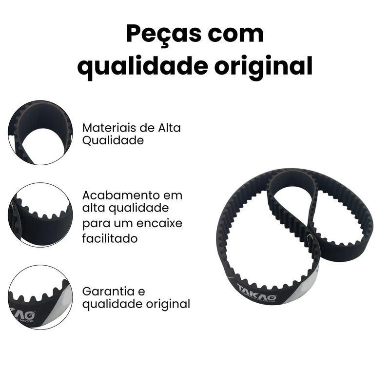 Correia Dentada Fiat Uno 1976-1993 Elba 1985-1991 147 1991-1 - Imagem 3