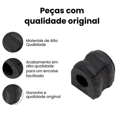 BUCHA DA BARRA ESTABILIZADORA DIANTEIRA DIREITA E ESQUERDA HYUNDAI 41.2857 - Imagem 3