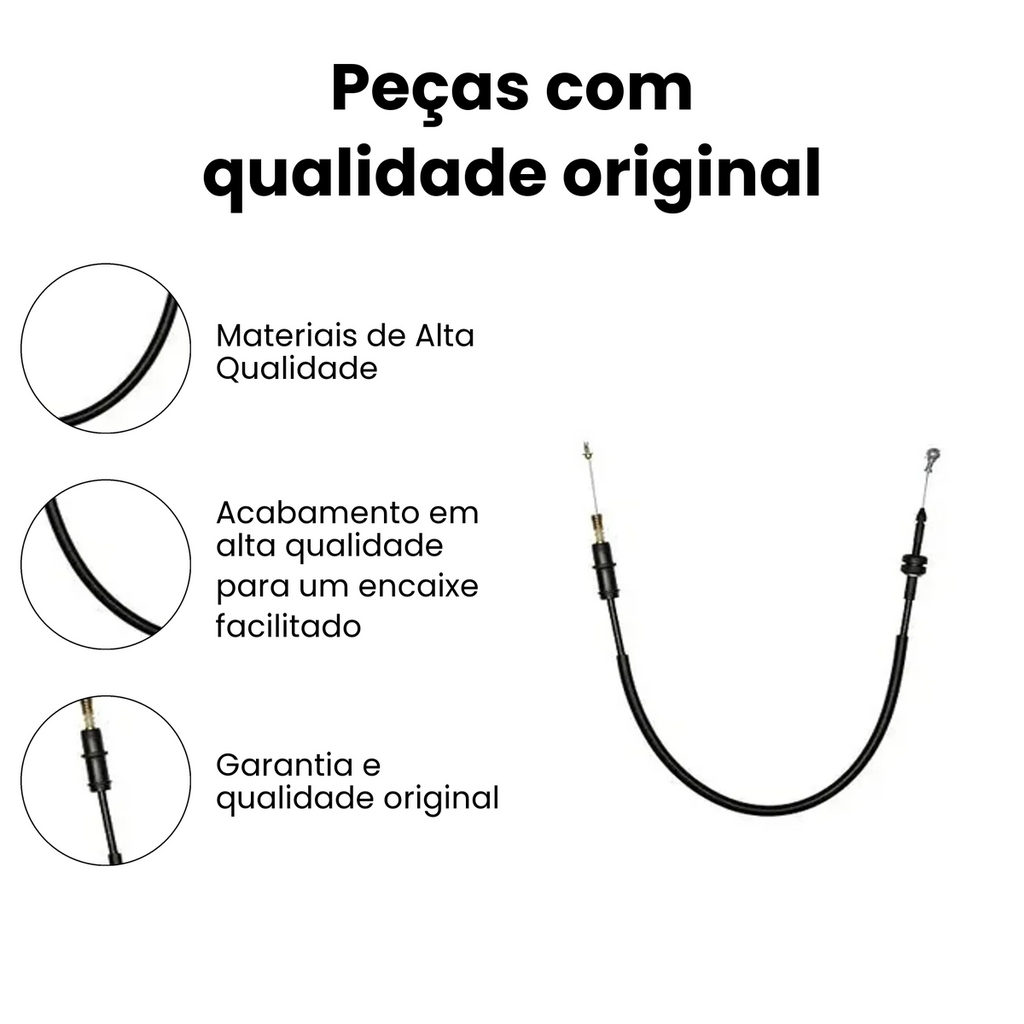 Cabo Acelerador Dianteiro Chevrolet Corsa - Imagem 3