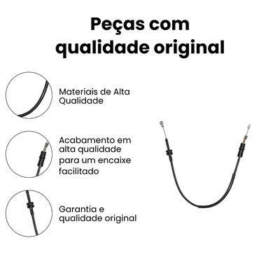 Cabo Acelerador Dianteiro Corsa 1.0 1.6 8v 16v 96/97 - Imagem 3