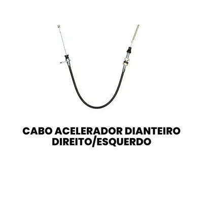 Cabo Acelerador Dianteiro Chevrolet D-20 - IKS-4154 - Imagem 2