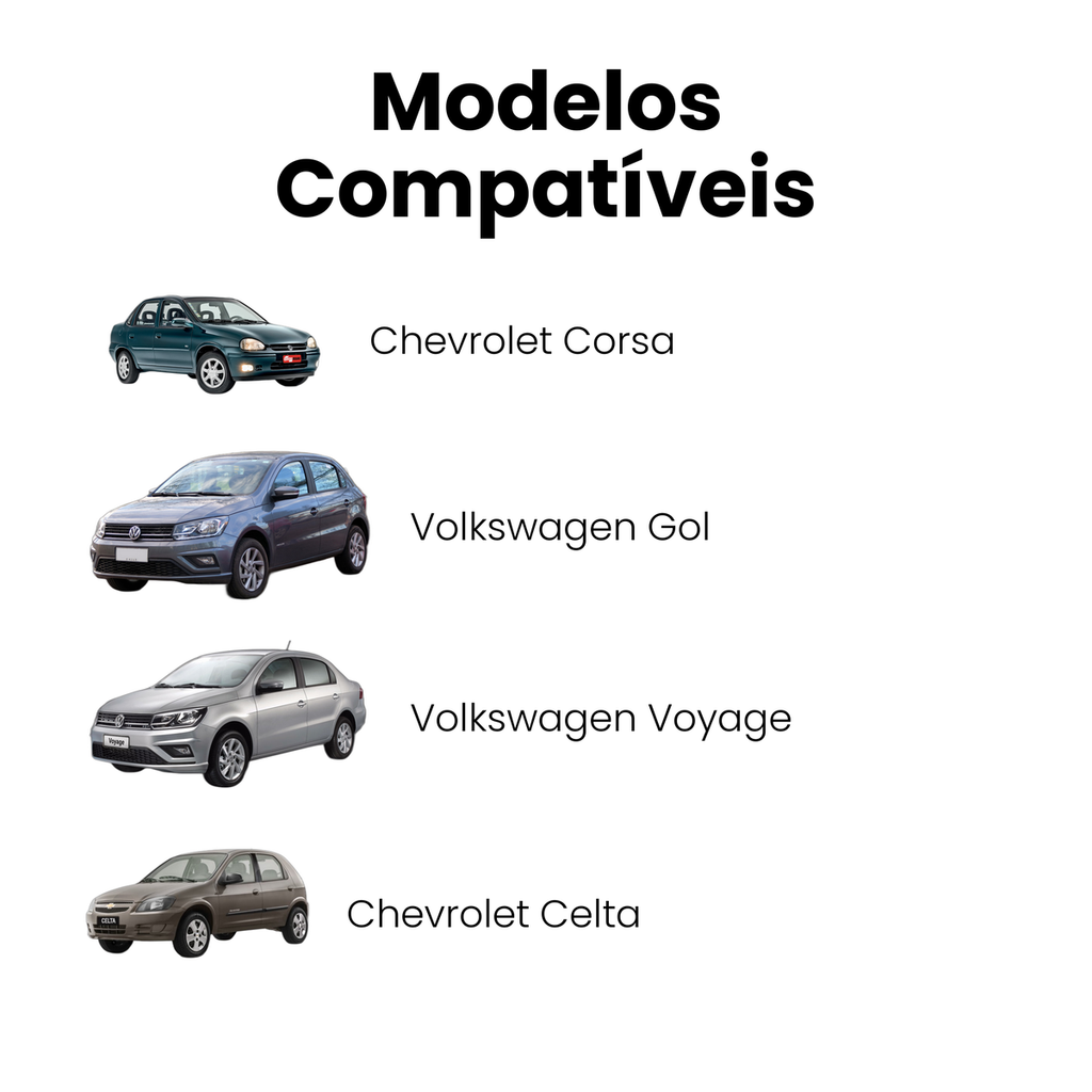 Cabo de Freio Chevrolet Corsa 1998 a 2006 IKS - Imagem 4