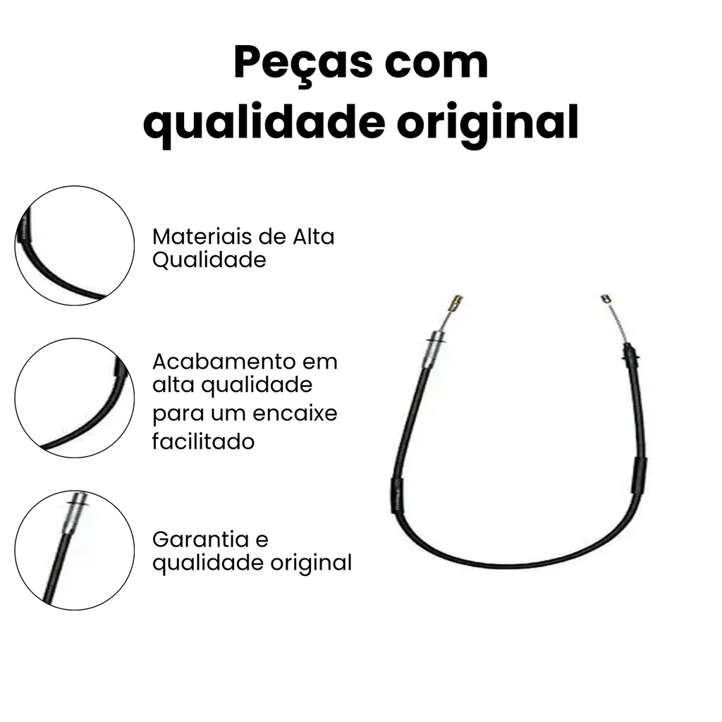 Cabo De Embreagem Chevrolet Chevette IKS-4303 - Imagem 3