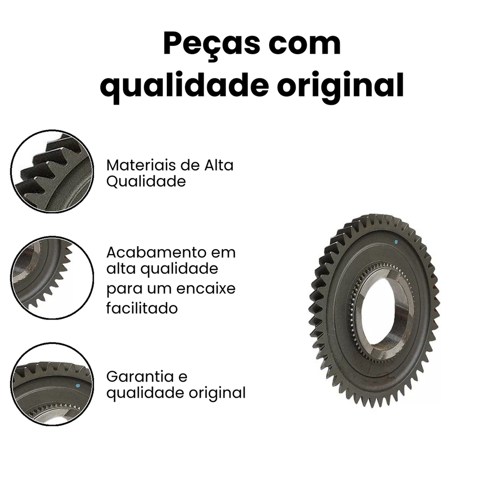 Engrenagem Eixo Principal 5 Velocidades VM 14000 - Imagem 3