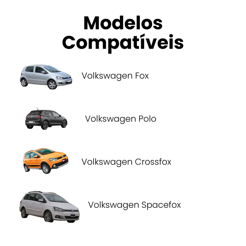 Coxim Amort Tras VW Fox 99-06 Polo 05-11 CrossFox SpaceFox - Imagem 4