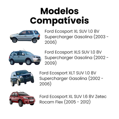 Coxim Amort Tras Ford Ecosport 1.0 8V 02-09 1.6 8V 02-12 2.0 - Imagem 4
