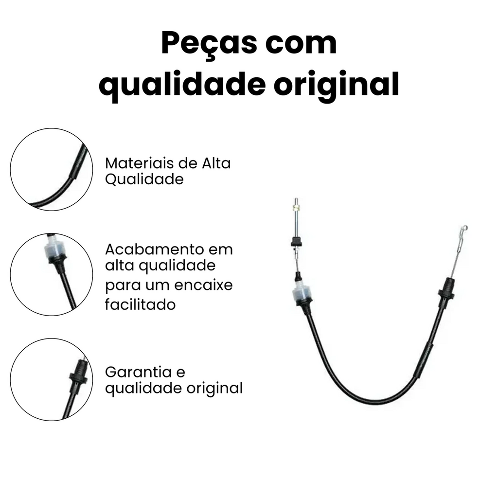 Cabo Embreagem Chevrolet Corsa 1997 a 2000 - Imagem 3