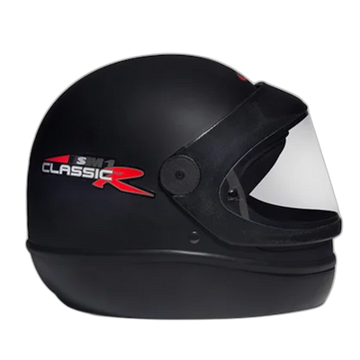 Capacete San Marino Classic Preto Fosco - Imagem 1