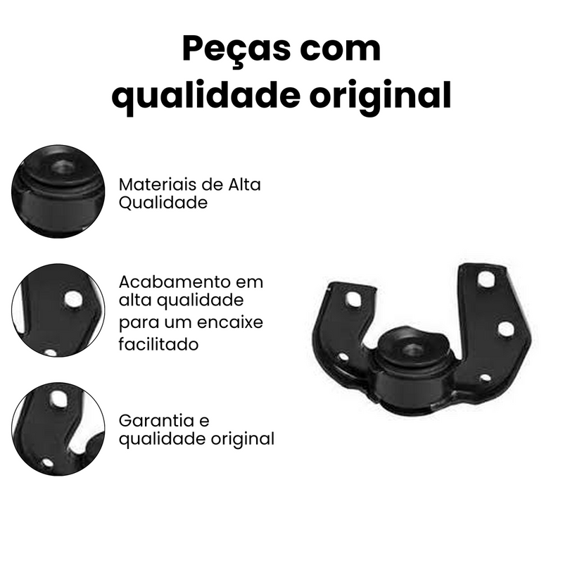 Coxim Barra Tensora Diant Dir Chevrolet Celta 1998-2012 Cors - Imagem 3