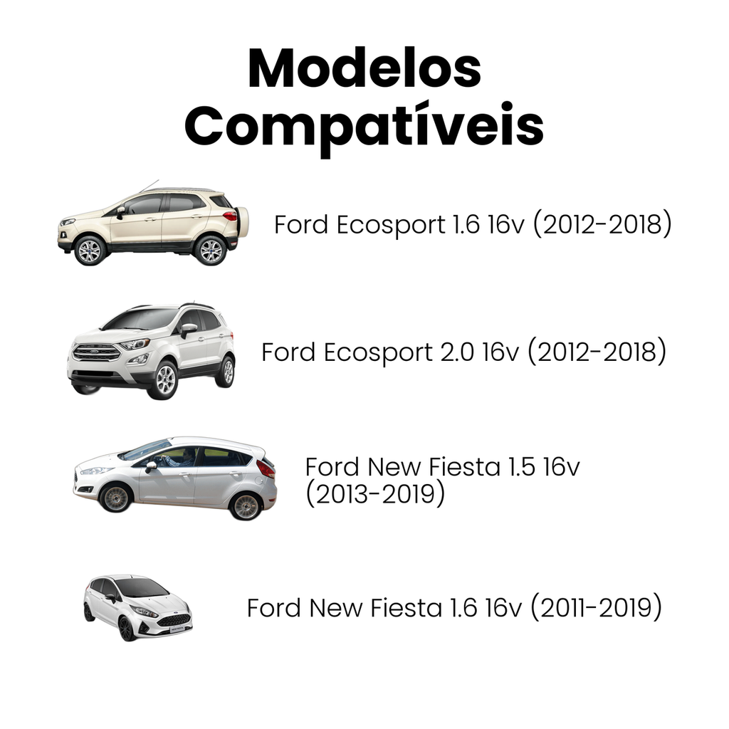 Coxim Amort Diant Ford Ecosport New Fiesta Ka 1.5 1.6 16v 20 - Imagem 4