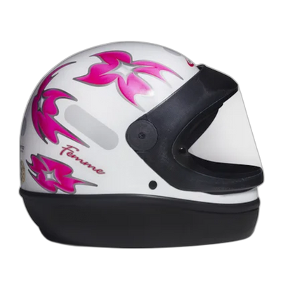 Capacete San Marino Femme Branco - Imagem 1