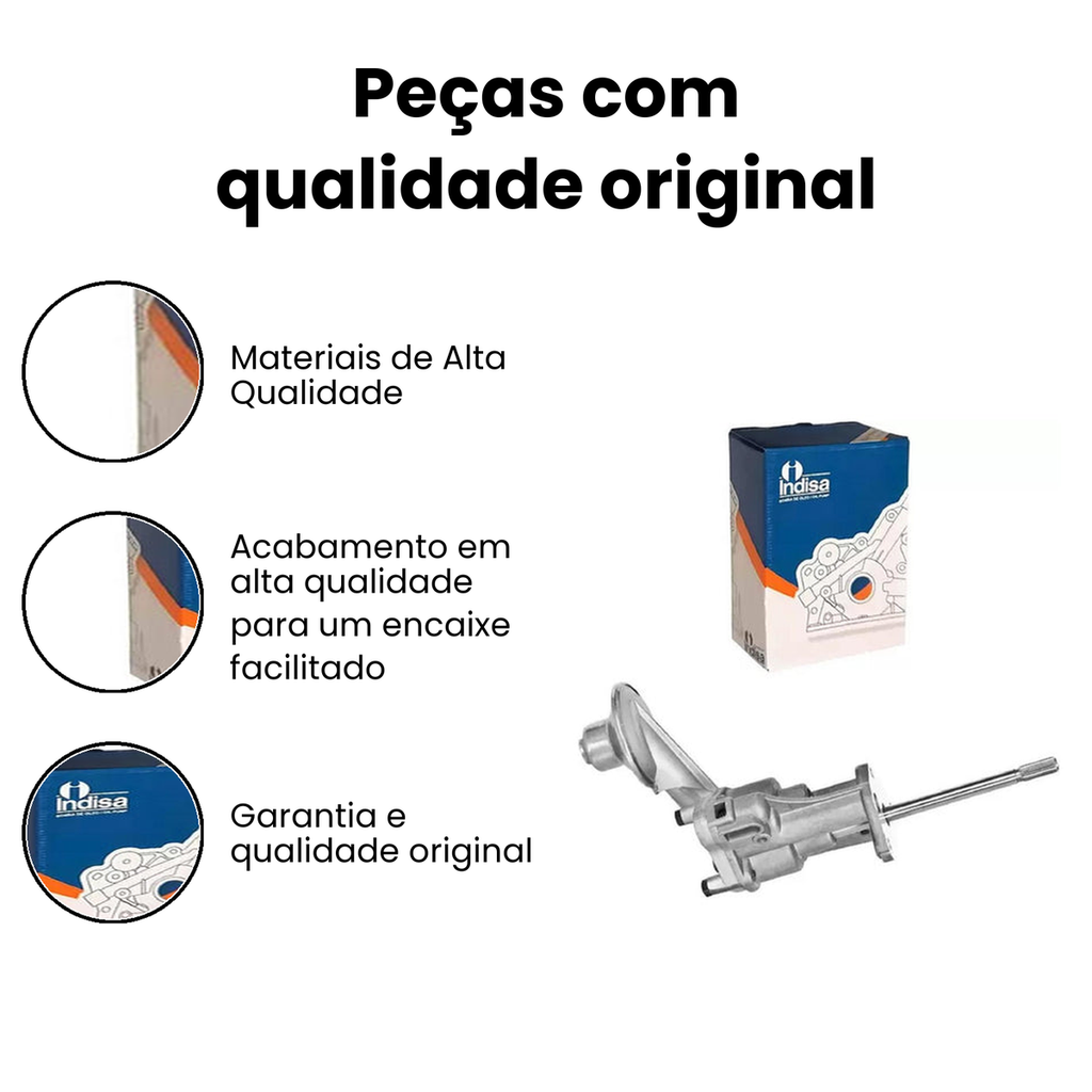 Bomba de Óleo INDISA Gol - Imagem 3