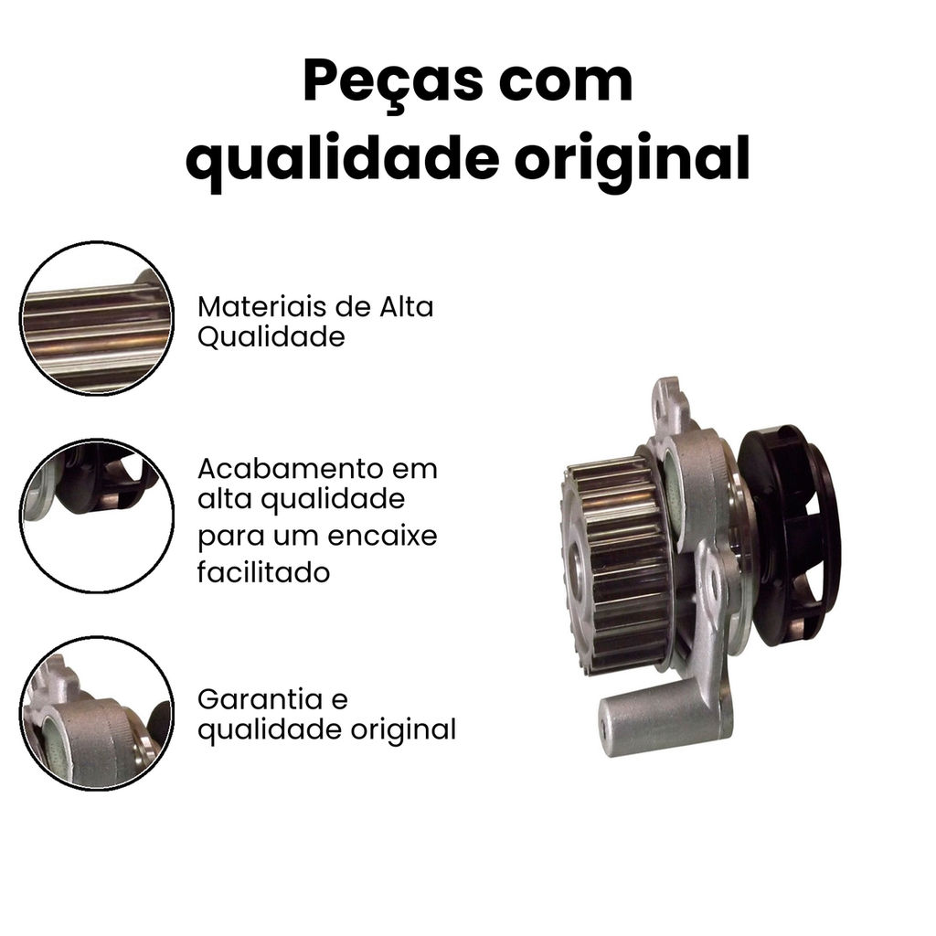 Bomba Água INDISA Passat Golf (452006) - Imagem 3