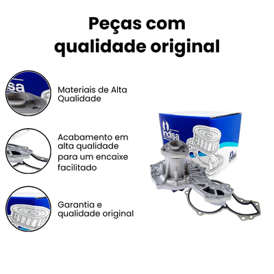Bomba de Água INDISA Saveiro Gol - 454002 - Imagem 3
