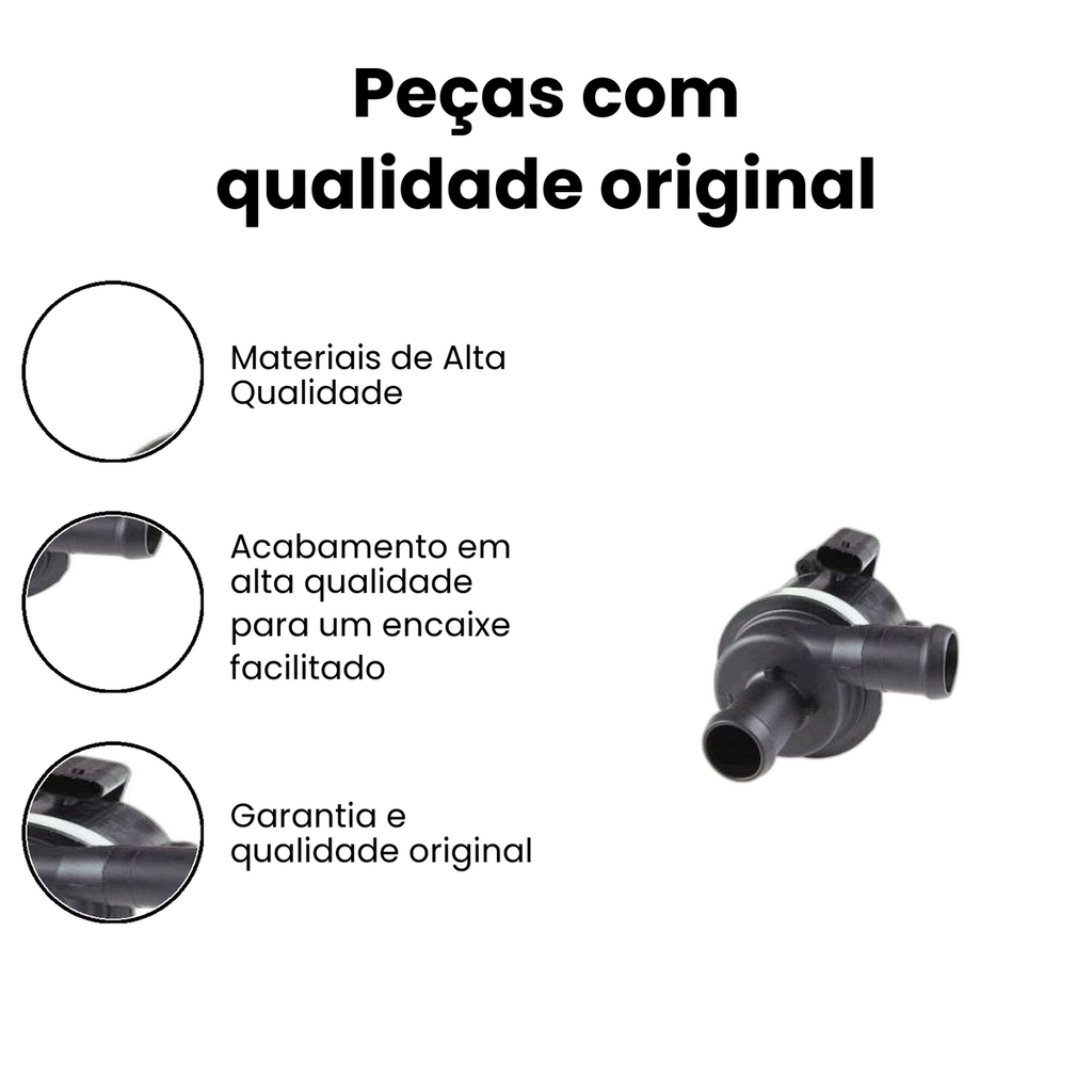 Bomba de Água Auxiliar INDISA Amarok A4 - Imagem 3