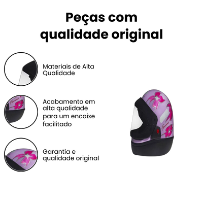 Capacete San Marino Femme Lilas - Imagem 3