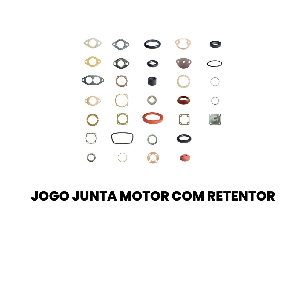 Jogo de Juntas do Motor com Retentor - Kombi Fusca - Imagem 2