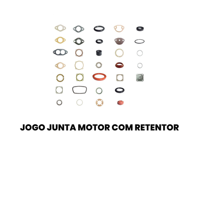 Jogo de Juntas do Motor com Retentor - Kombi Fusca - Imagem 2