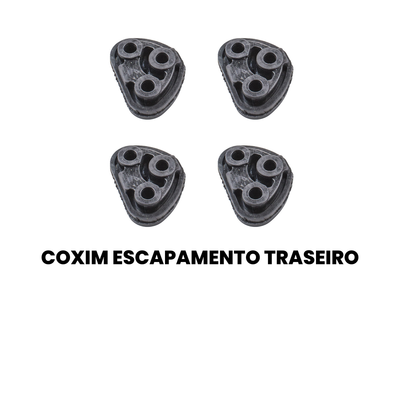 Coxim de Escapamento Traseiro Gol Parati (4863) - Imagem 2