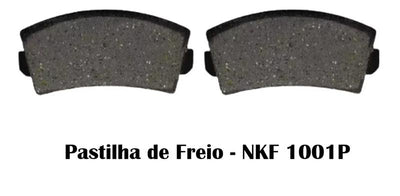 Pastilha de Freio Dianteira- NKF1001P - Imagem 2