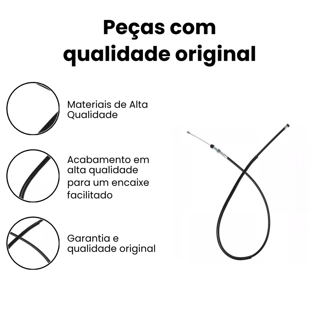 Cabo Embreagem CG 150 Fan ESD/ESDI/EX 14/15 - SCHERER - Imagem 3