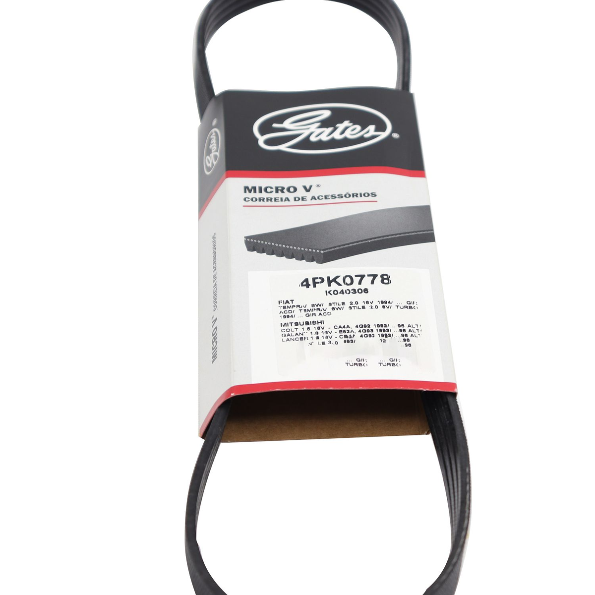 Correia em V 4PK0778 Gates Tempra