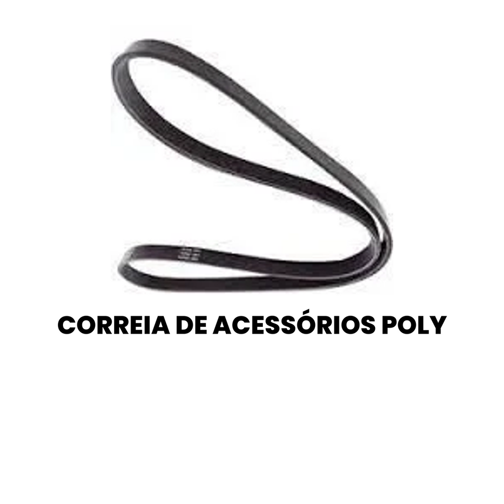 Correia de Acessórios Poli-V Ranger H-1 Starex HR 1991-2012 - Imagem 2