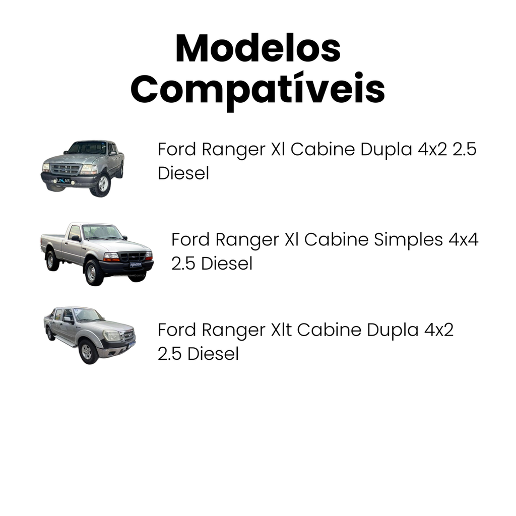 Correia de Acessórios Poli-V Ranger H-1 Starex HR 1991-2012 - Imagem 4